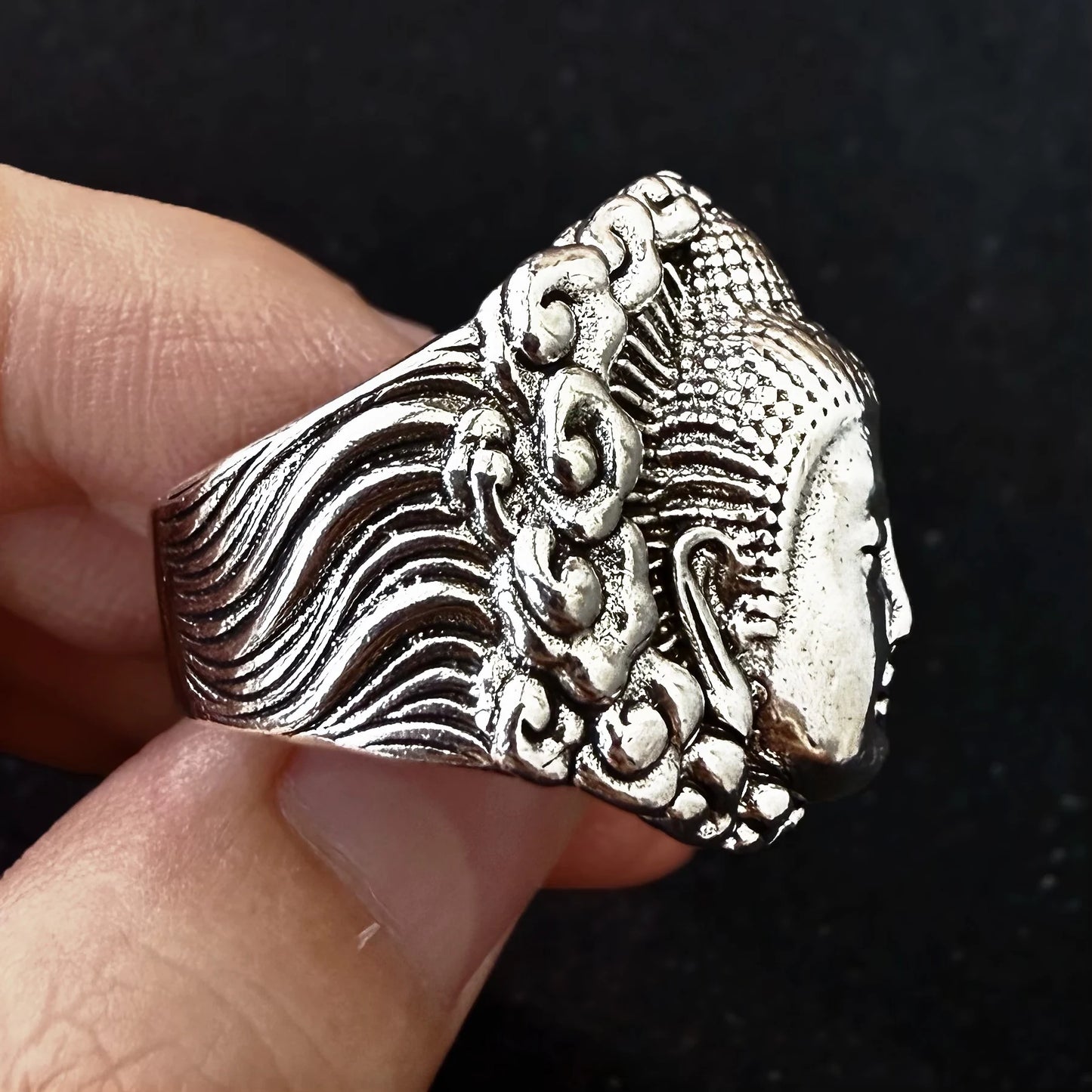 Vairocana Buddha Ring