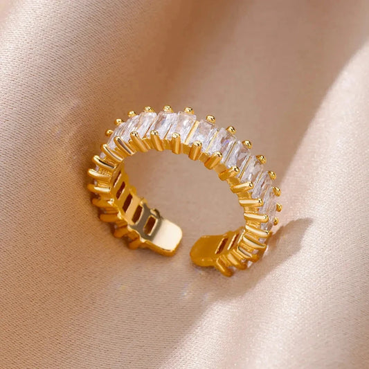 Halo Band Ring