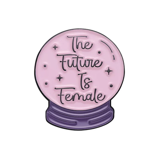 Crystal Ball Pin Badge