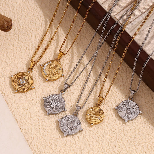 Charm Coin Necklace