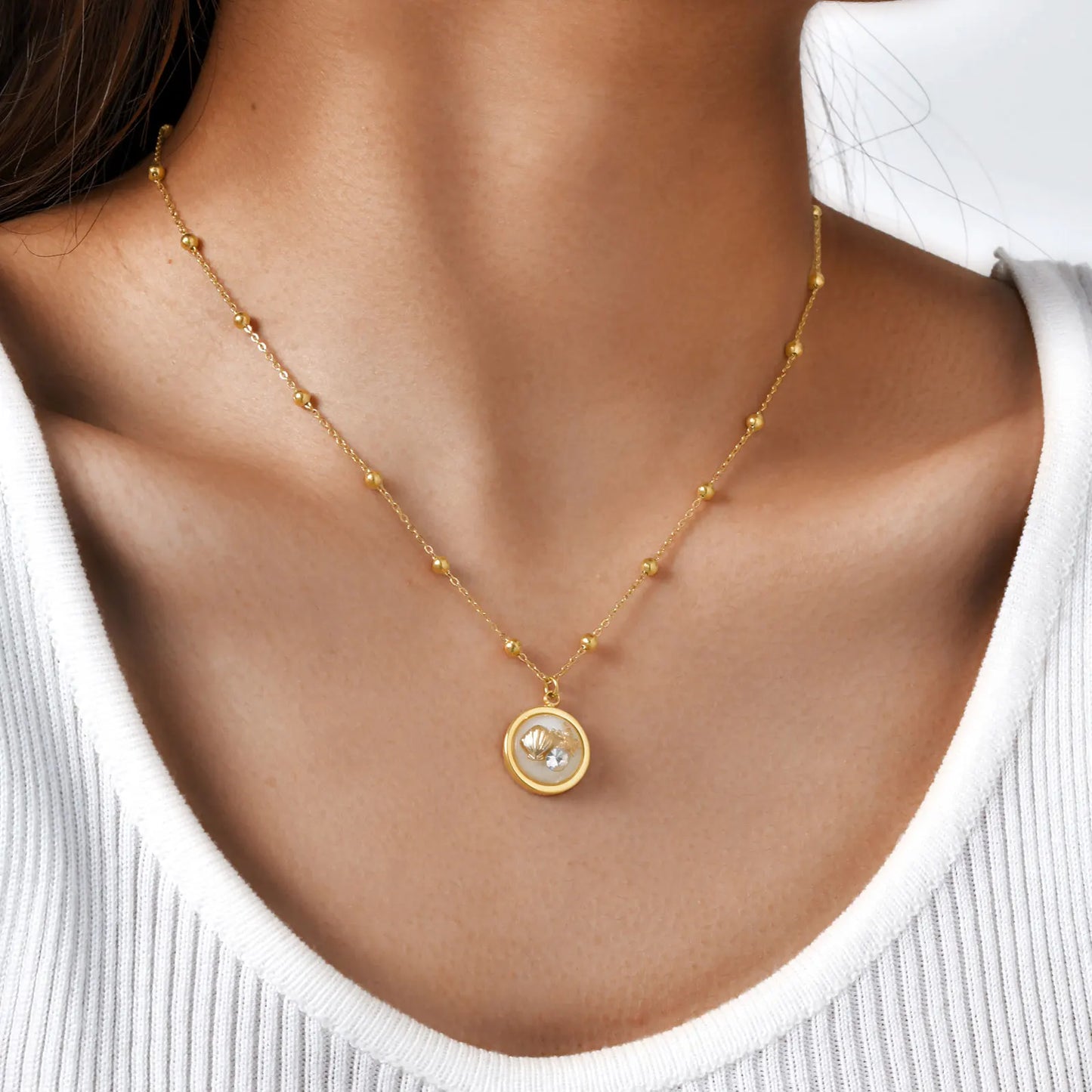 Marina Shell Necklace