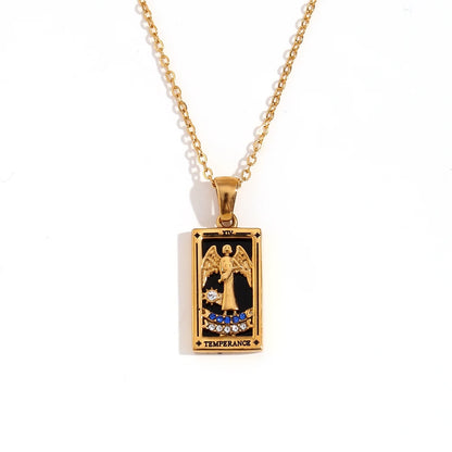 Tarot Card Pendant Necklace