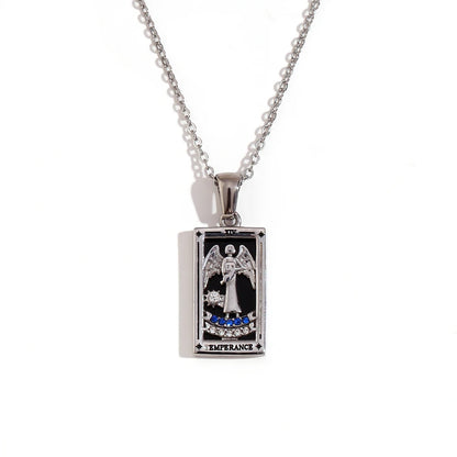 Tarot Card Pendant Necklace