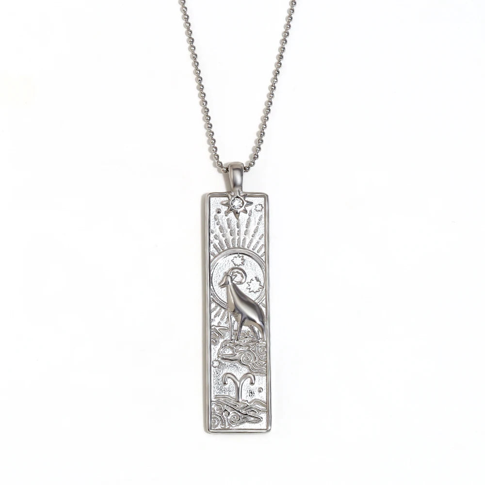 Zodiac Pendant Necklace