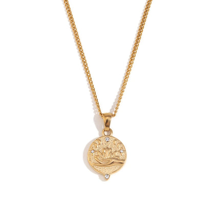 Charm Coin Necklace