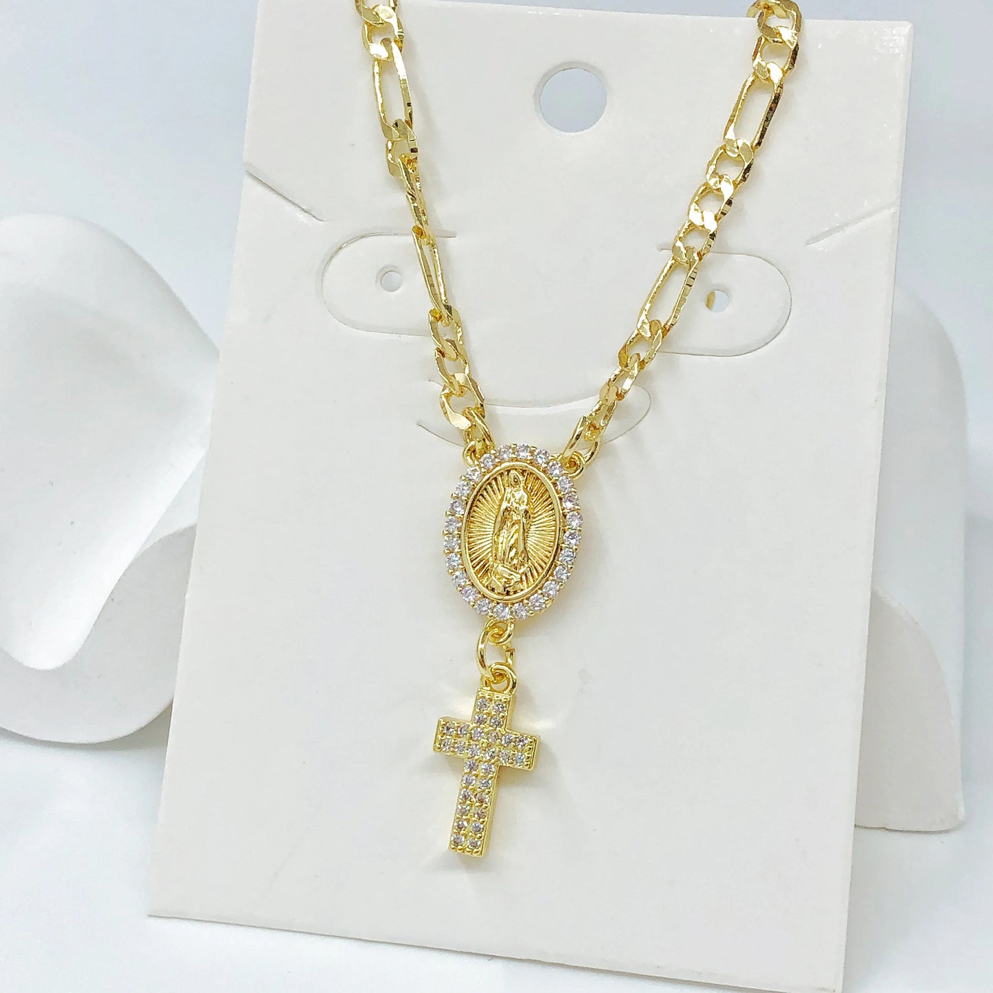 Gold-Plated Religious Amulet