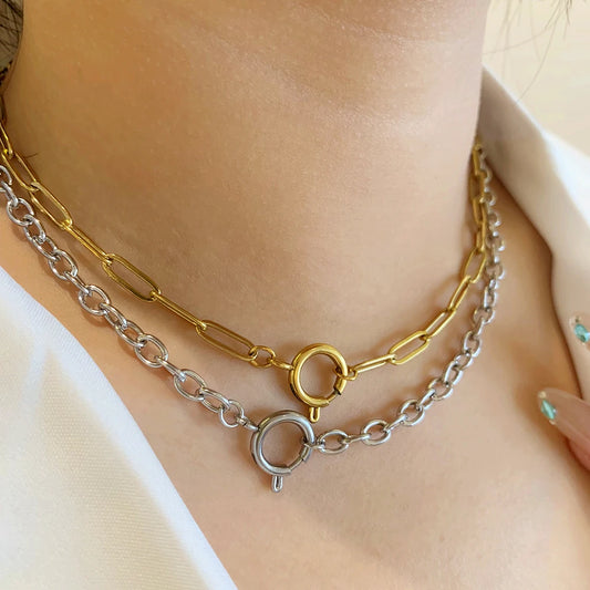 Paperclip Chain Necklace