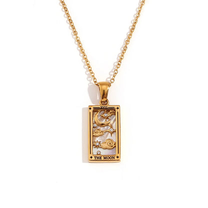 Tarot Card Pendant Necklace