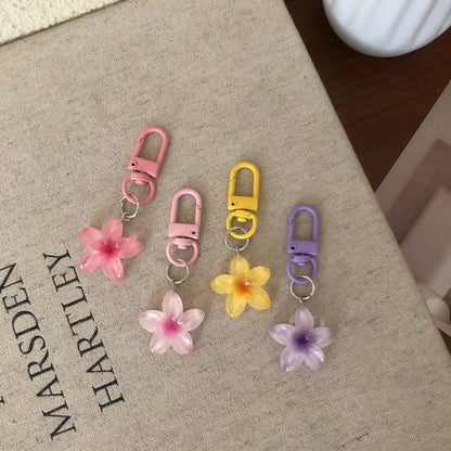 Maui Flower Keychain