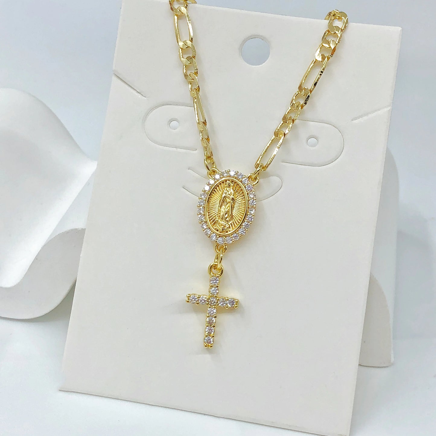 Gold-Plated Religious Amulet