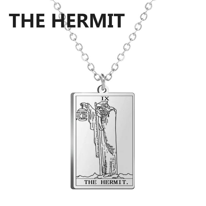 Tarot Minimal Pendant Necklace