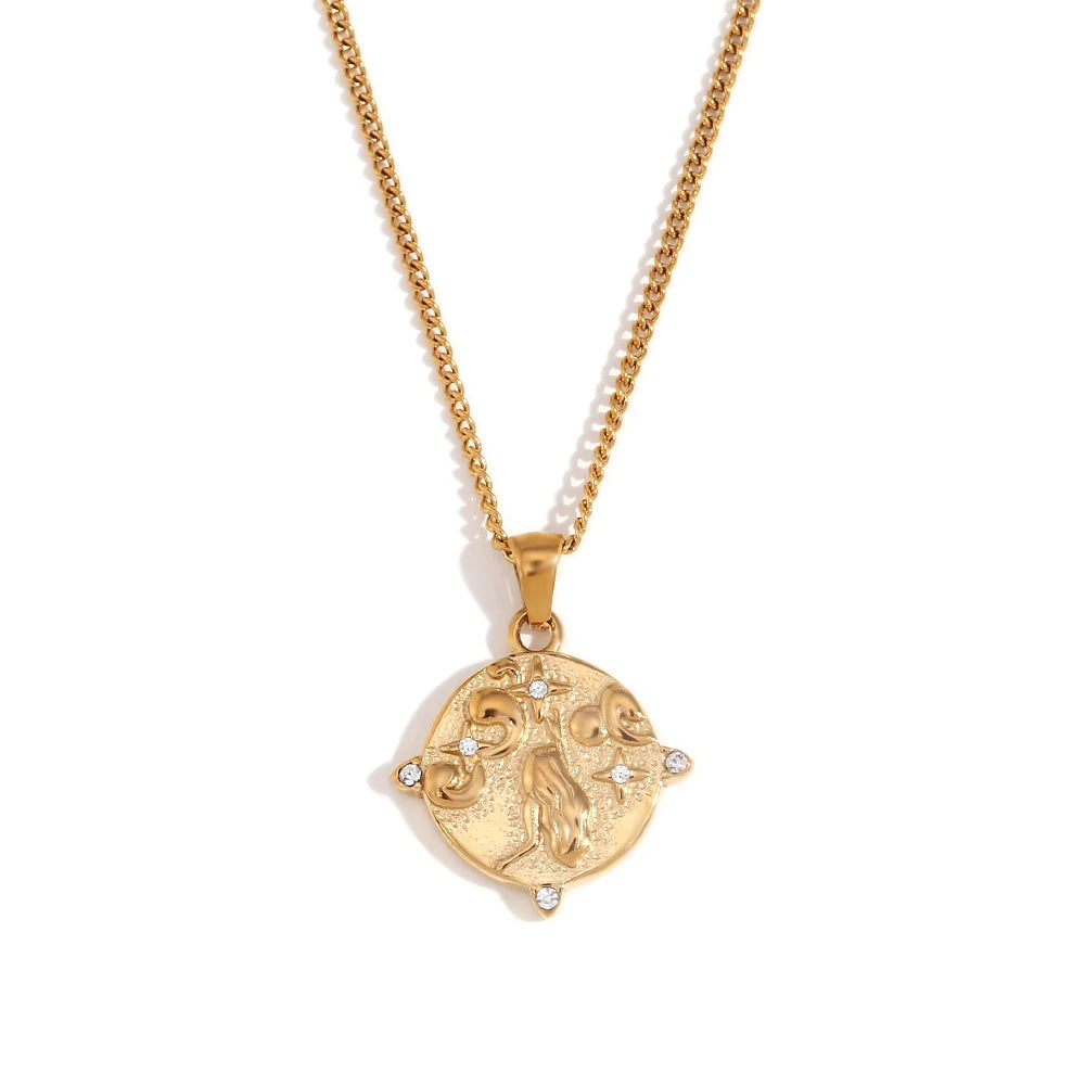 Charm Coin Necklace