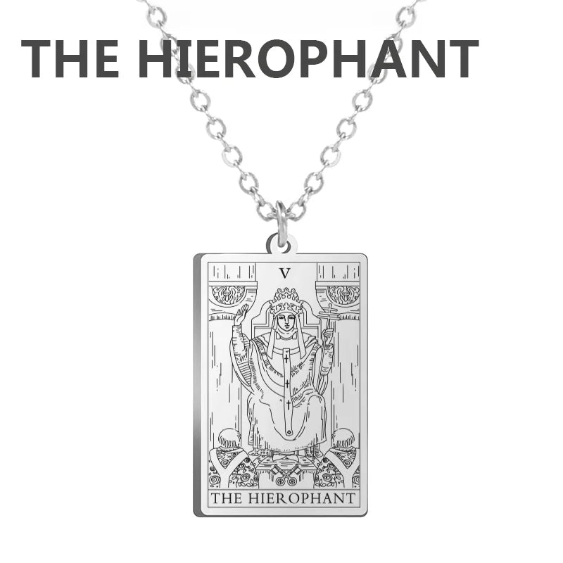 Tarot Minimal Pendant Necklace