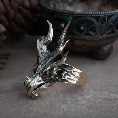 Dragon Head Adjustable Ring