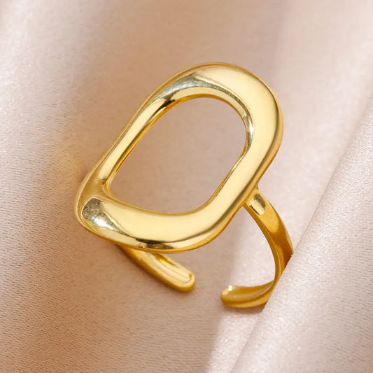 Oval Frame Ring