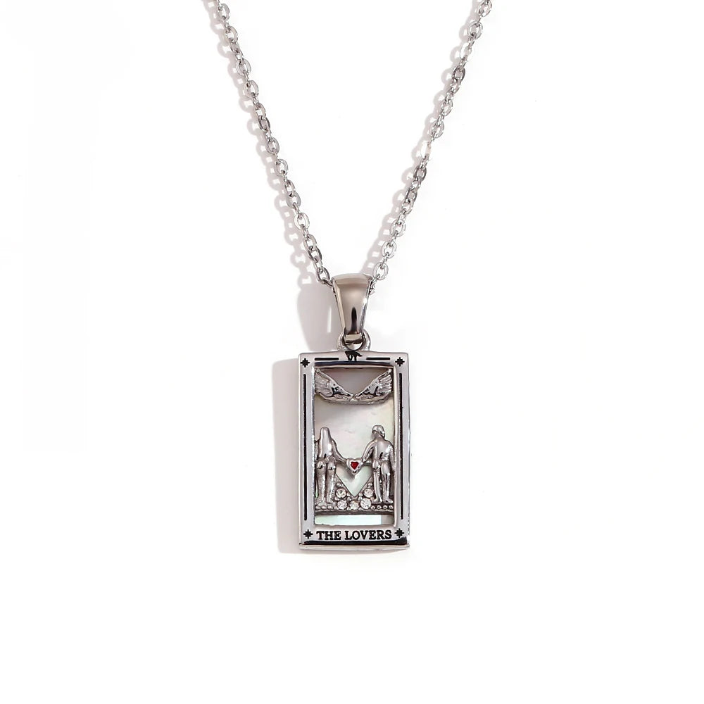 Tarot Card Pendant Necklace