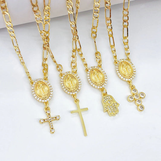 Gold-Plated Religious Amulet
