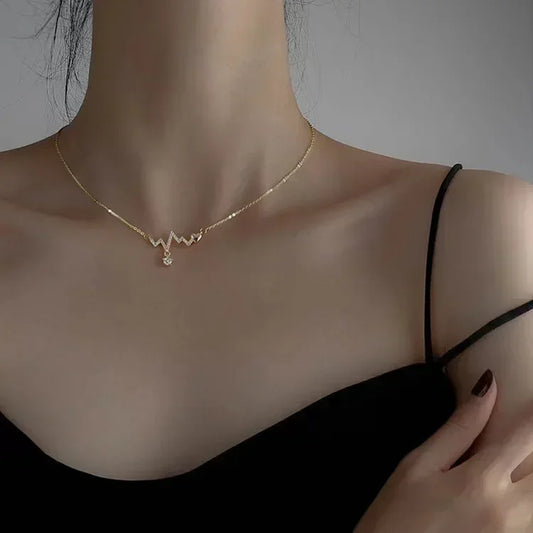 Lifeline Gold Necklace