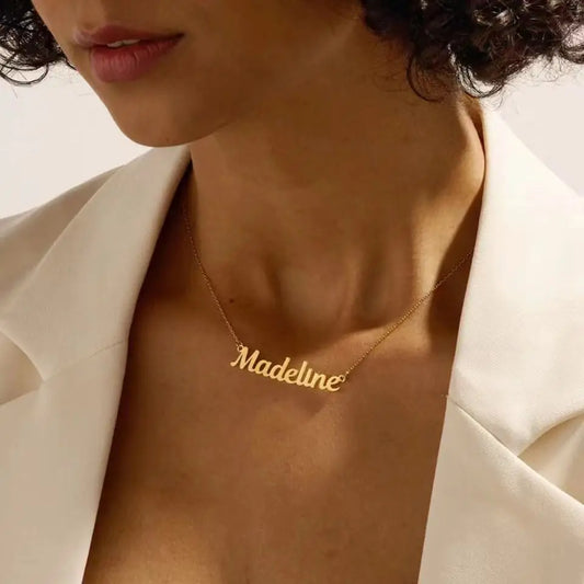 Customized Name Letter Necklace