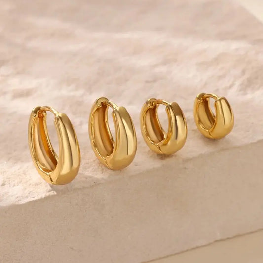 Be Bold Gold Hoop Earrings