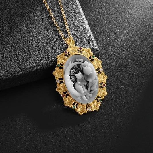 Frame Pendant Necklace