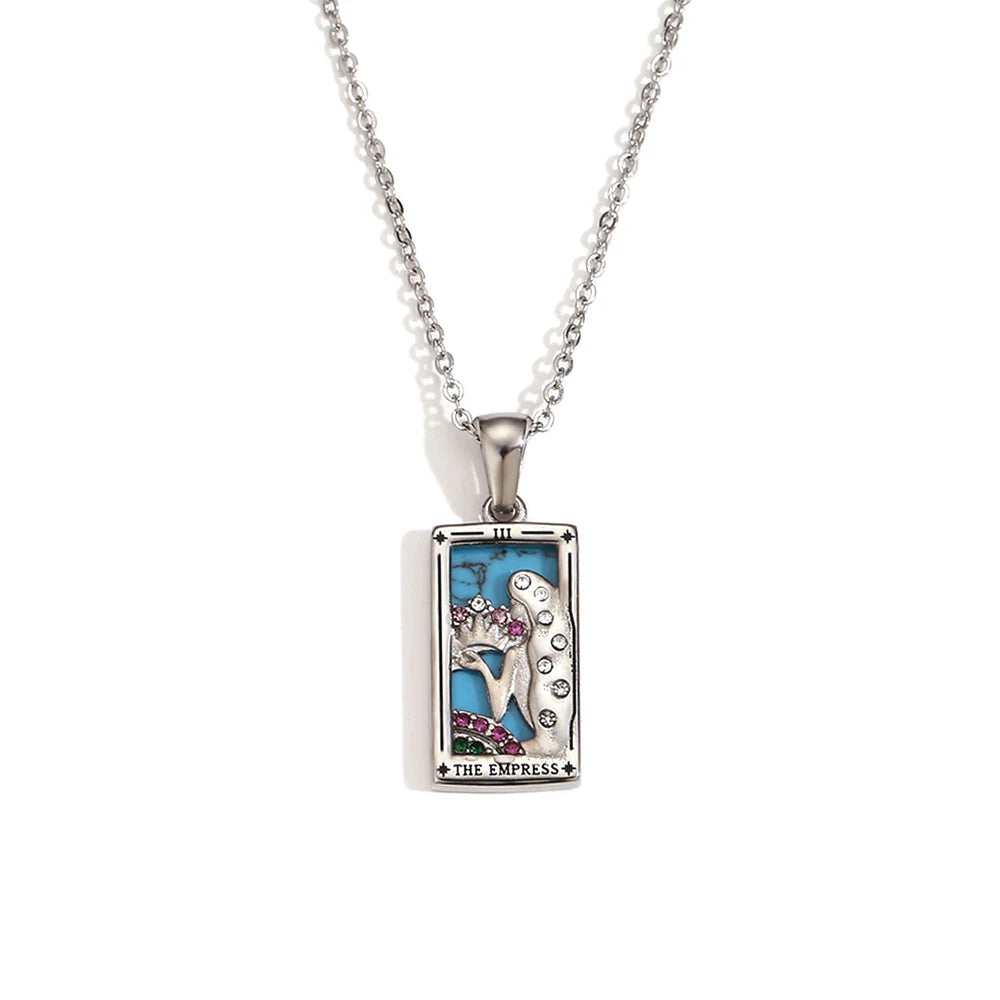 Tarot Card Pendant Necklace