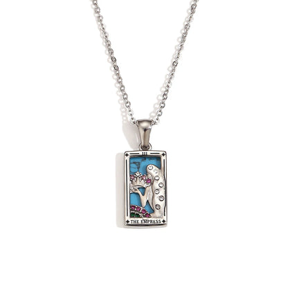 Tarot Card Pendant Necklace