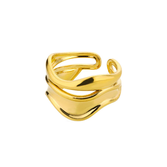 Gold Drip Ring
