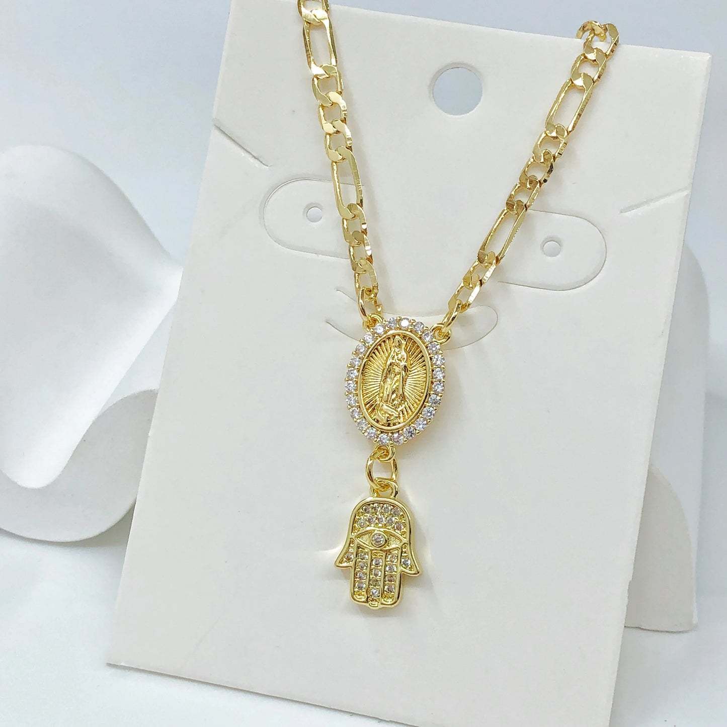 Gold-Plated Religious Amulet