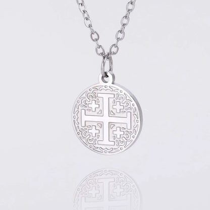 Judaism Jerusalem Cross Necklace