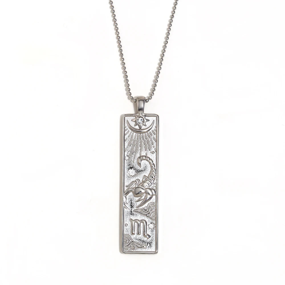Zodiac Pendant Necklace