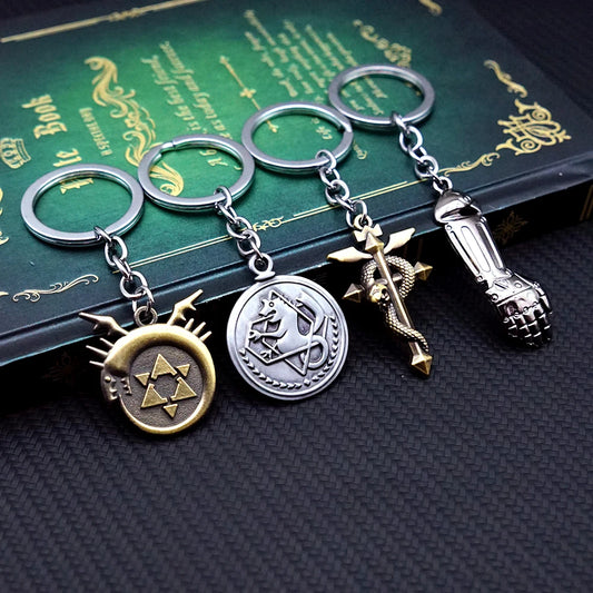 Edward Metal Arm Inspired Keychain