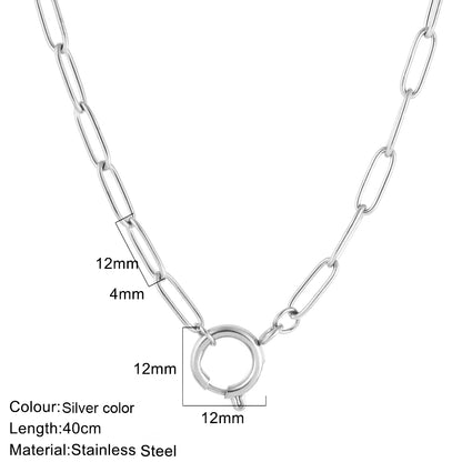Paperclip Chain Necklace