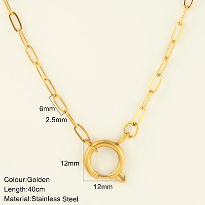 Paperclip Chain Necklace