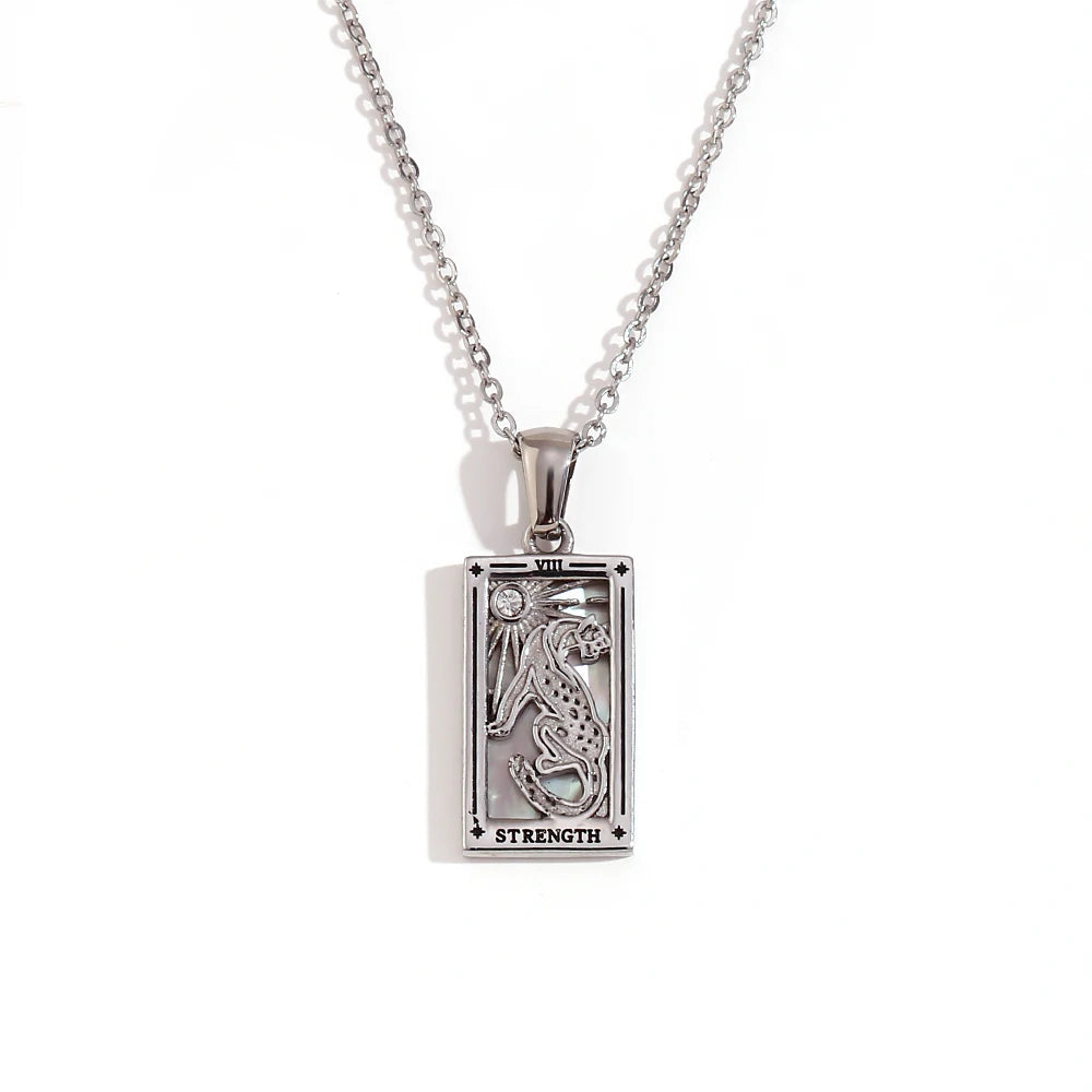 Tarot Card Pendant Necklace
