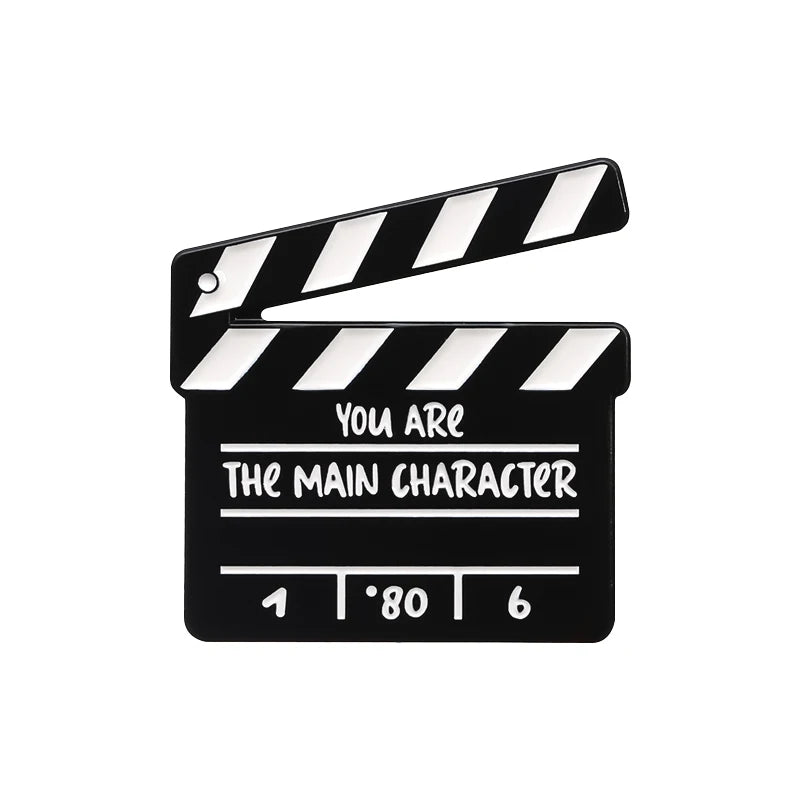 Lights Camera Action Pins