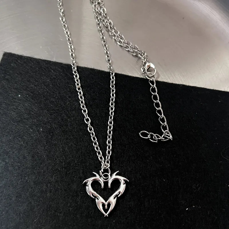 Fire Heart Pendant