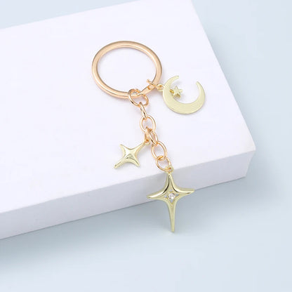 Chrome Star Keychains