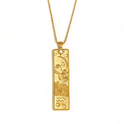 Zodiac Pendant Necklace
