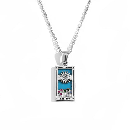 Tarot Card Pendant Necklace