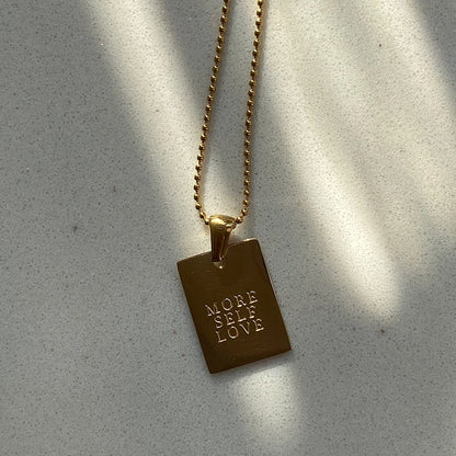 Self Love Pendant Necklace