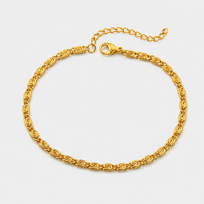 Stainless Steel Gold Chain Bracelet