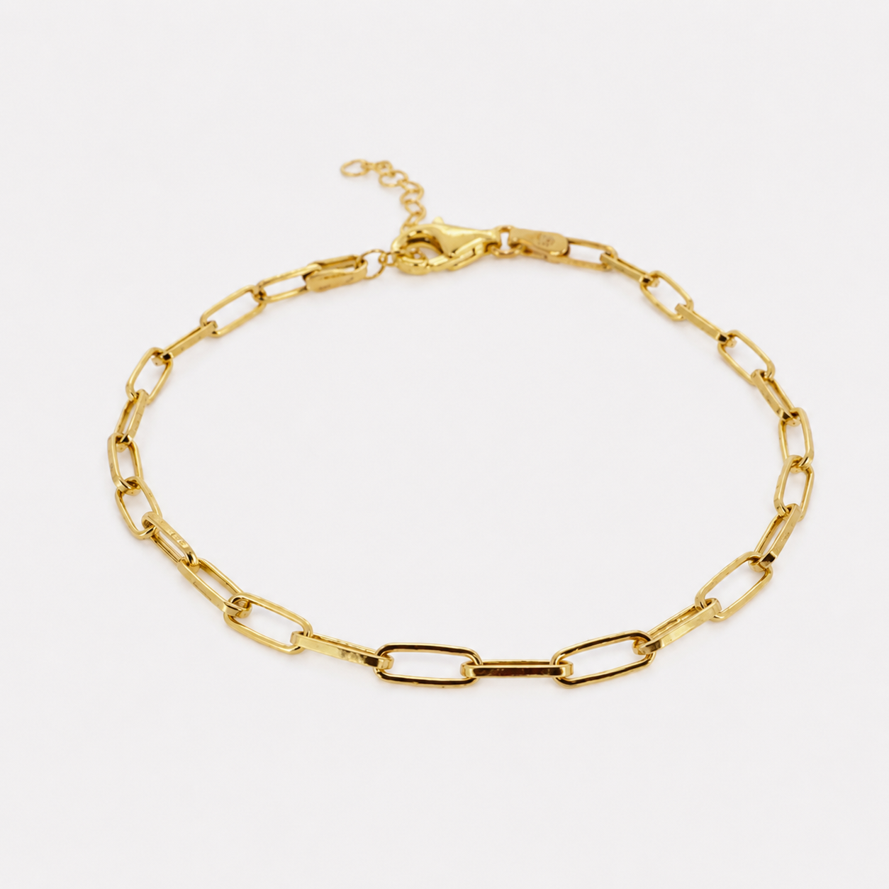 Paper Clip Chain Bracelet