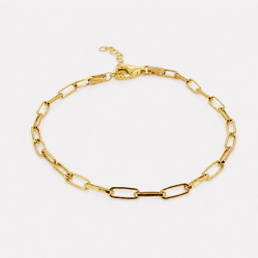 Paper Clip Chain Bracelet
