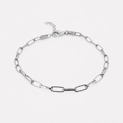 Paper Clip Chain Bracelet